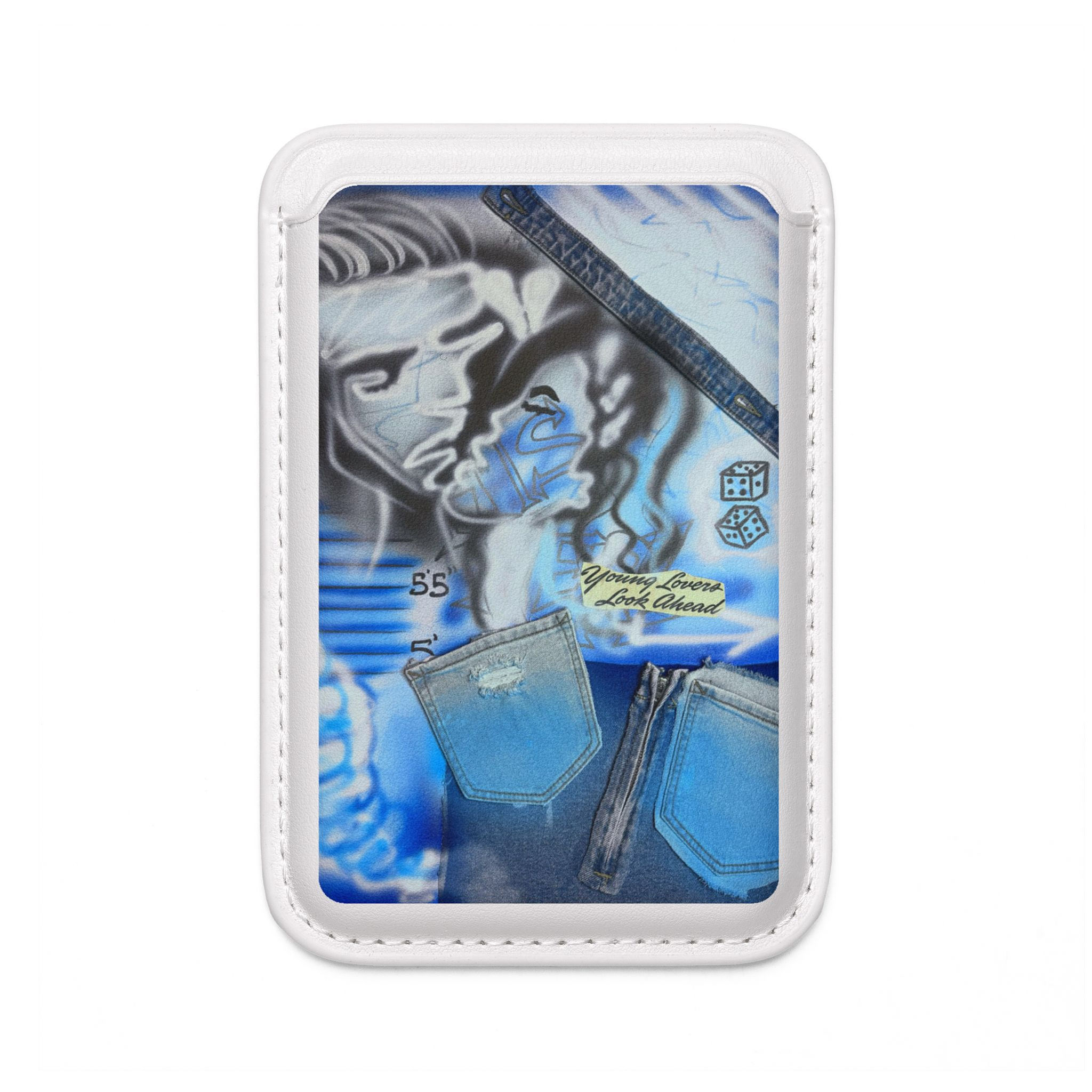 "young lovers" airbrush vegan wallet (Magsafe® Compatible)