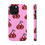Thumbnail: MagSafe "cami cherry pink" airbrush iPhone case 