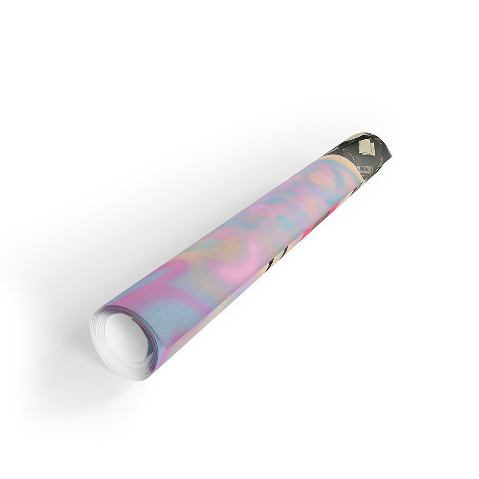 Thumbnail: "new york, new york" airbrush wrapping paper