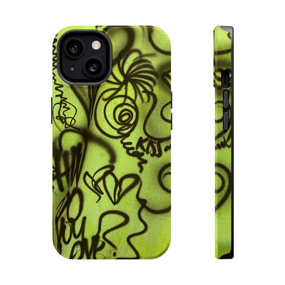 Thumbnail: MagSafe "graphic discretion" airbrush iPhone case 