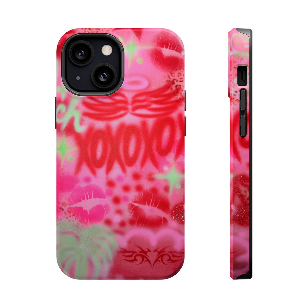 Thumbnail: MagSafe "love sick" airbrush iPhone case 