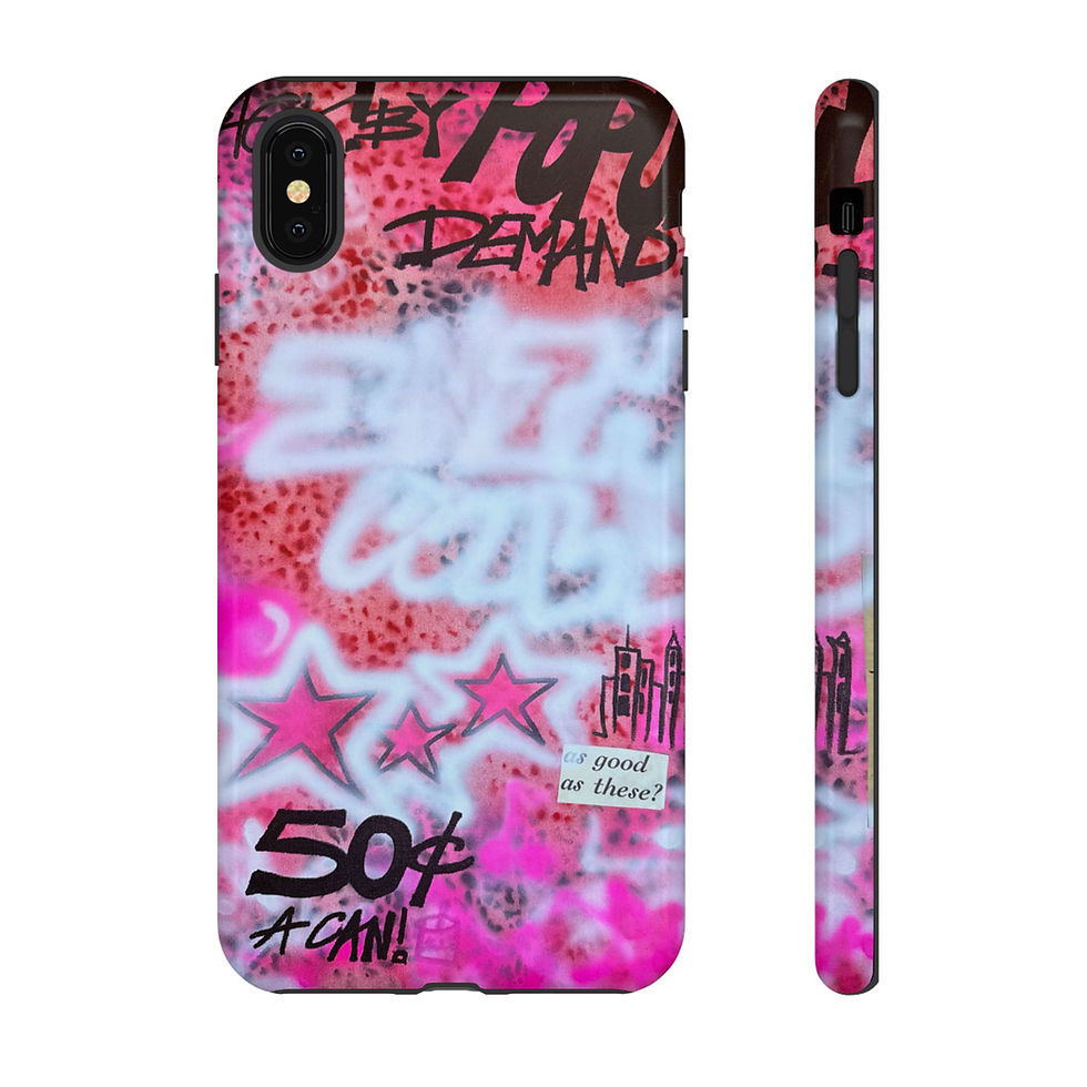Thumbnail: "in the wild" airbrush iPhone case