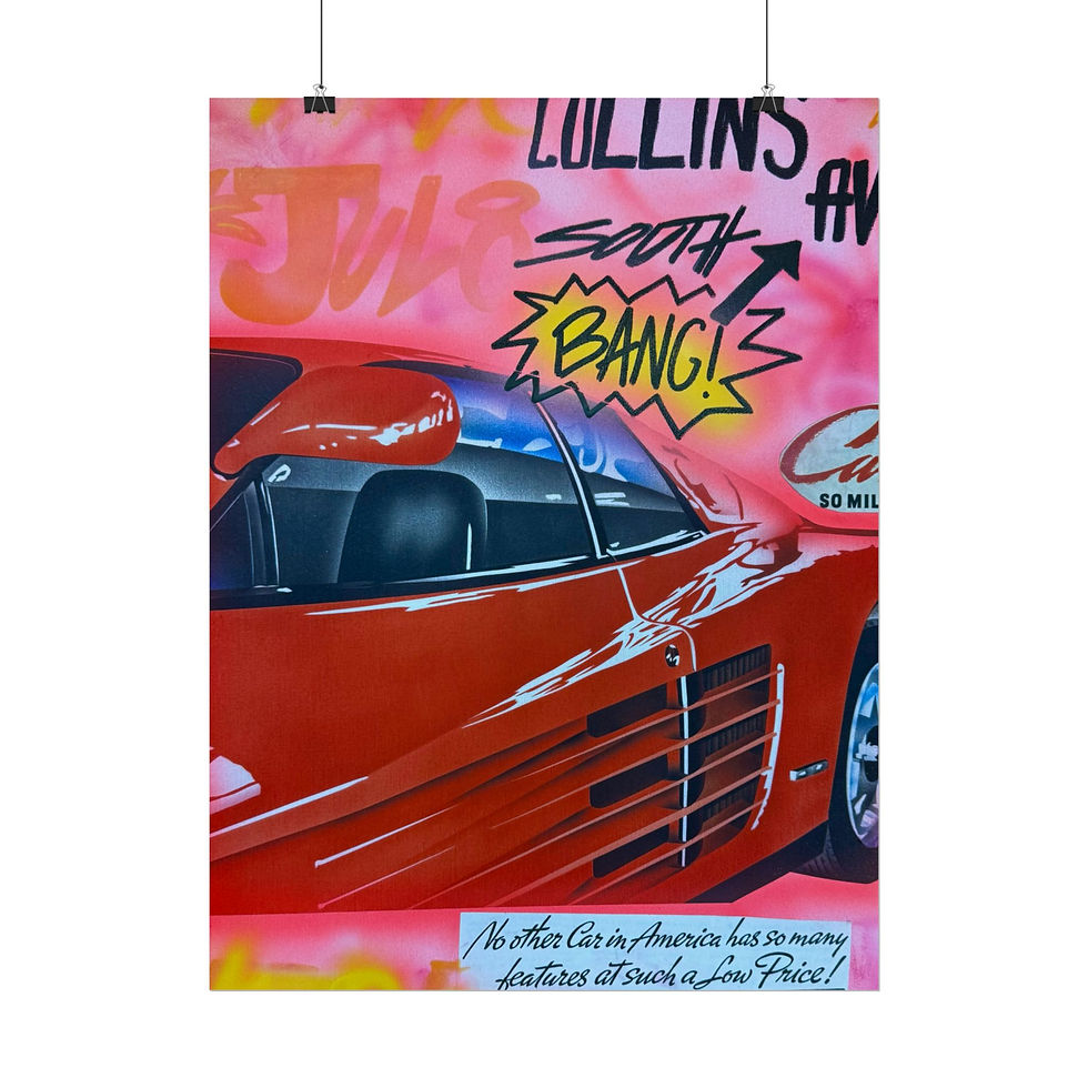 Thumbnail: "miami momentos" airbrush rolled print
