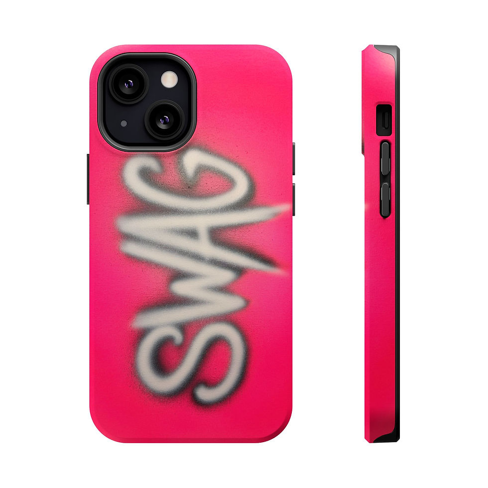 Thumbnail: MagSafe "SWAG" airbrush iPhone case 