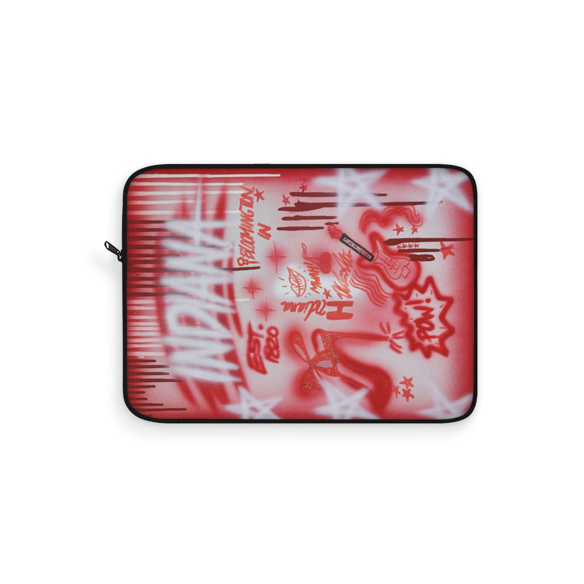 "indiana" airbrush laptop sleeve