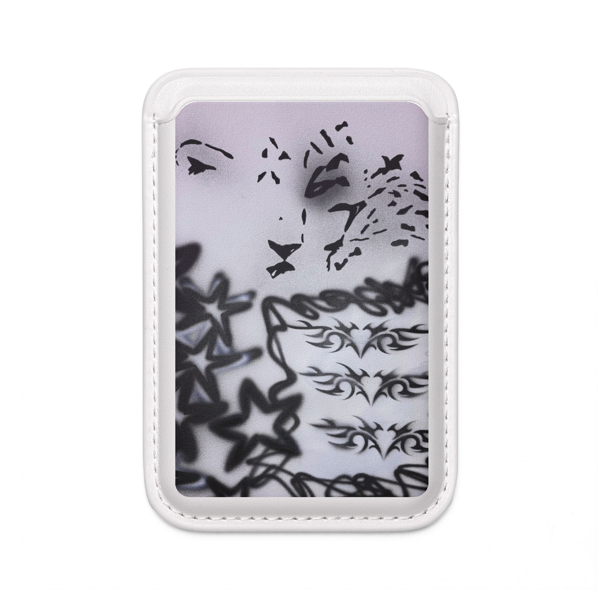 "risky biz" airbrush vegan wallet (Magsafe® Compatible)