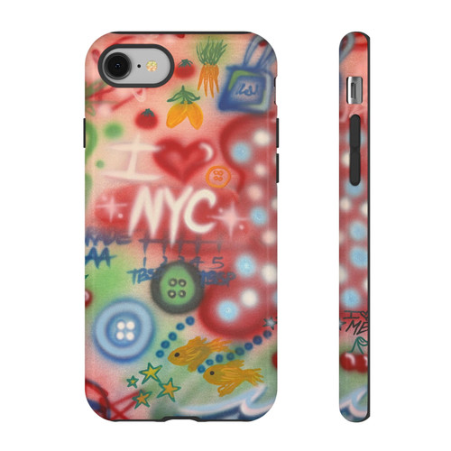 i <3 NYC" airbrush iPhone case | CamAir Cases