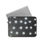 Thumbnail: "coconut noir polka dot" airbrush laptop sleeve