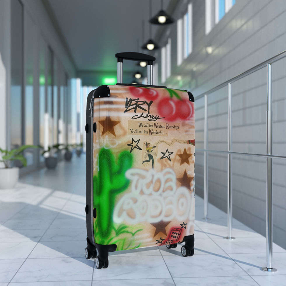 Thumbnail: "the rodeo" airbrush suitcase