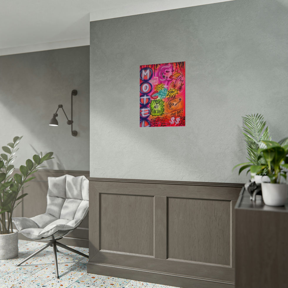 Thumbnail: "vegas ventures" airbrush rolled print