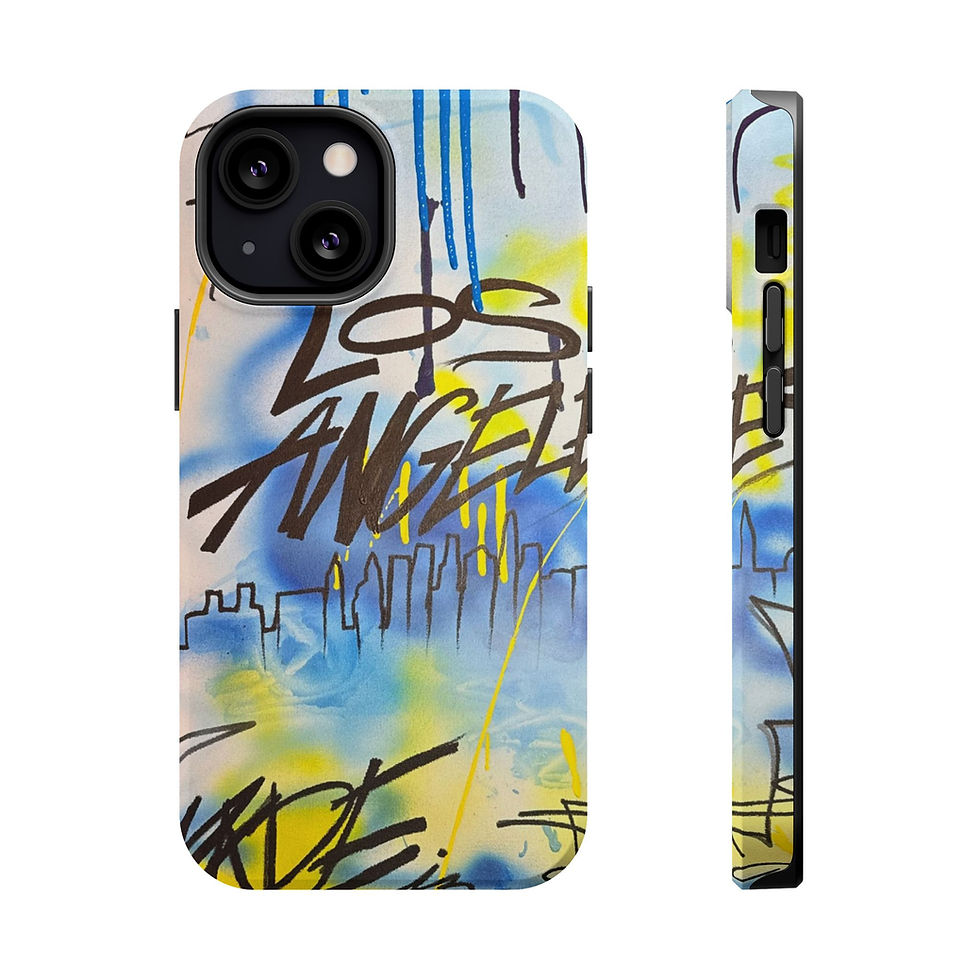 Thumbnail: MagSafe "los angeles" airbrush iPhone case 
