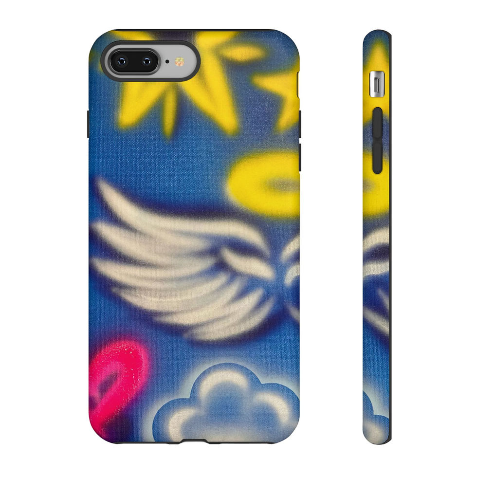 Thumbnail: "celestial halo" airbrush iPhone case