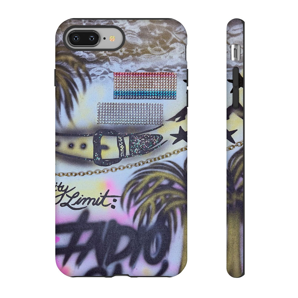 Thumbnail: "indio, ca" airbrush iPhone case
