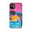 Thumbnail: "dolphin love" airbrush iPhone case