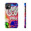 Thumbnail: "luv u angel girl" airbrush iPhone case