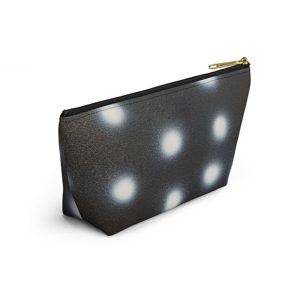Thumbnail: "coconut noir polka dot" airbrush makeup pouch