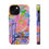 Thumbnail: MagSafe "neon haze" airbrush iPhone case 