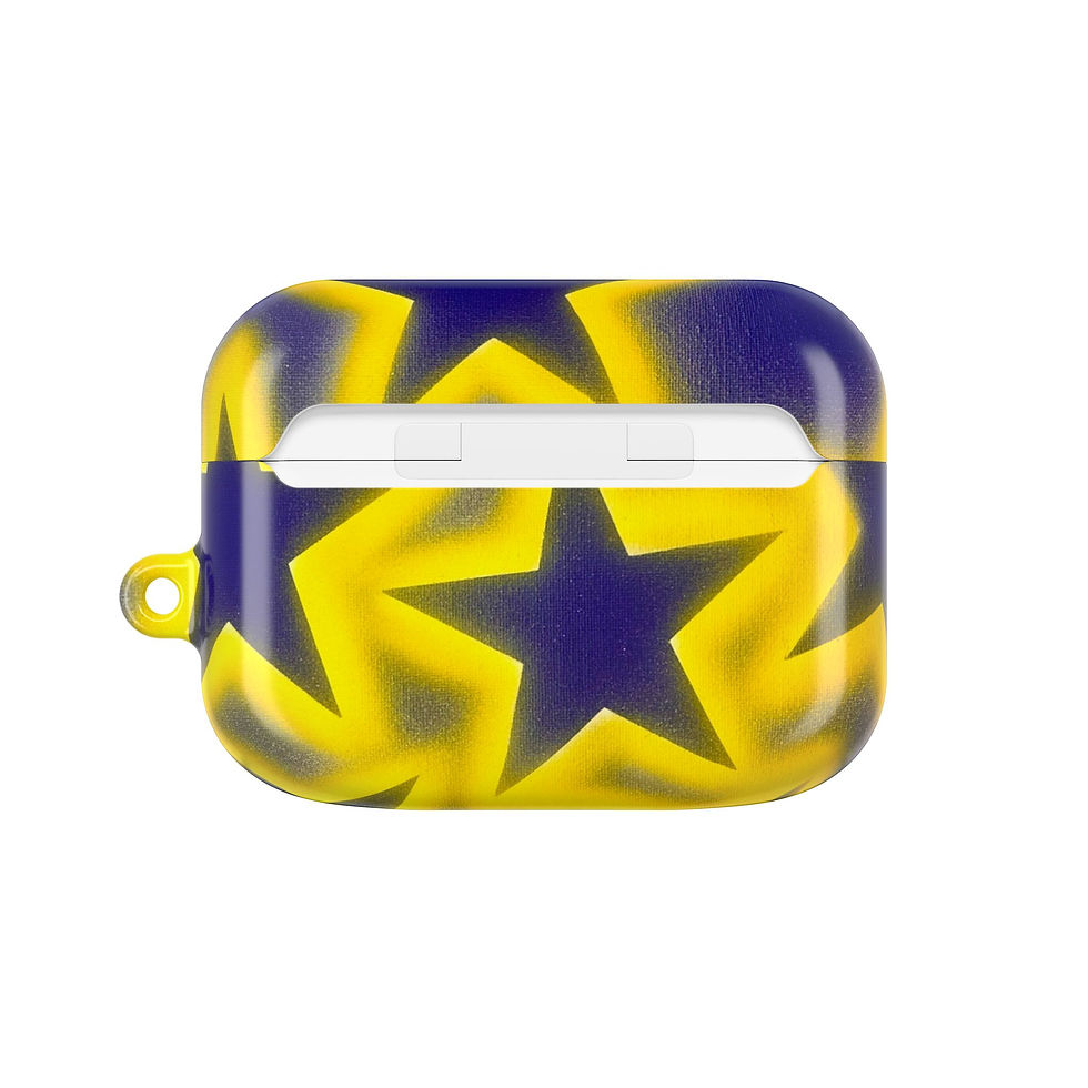Thumbnail: "cosmic crush" airbrush airpod cases