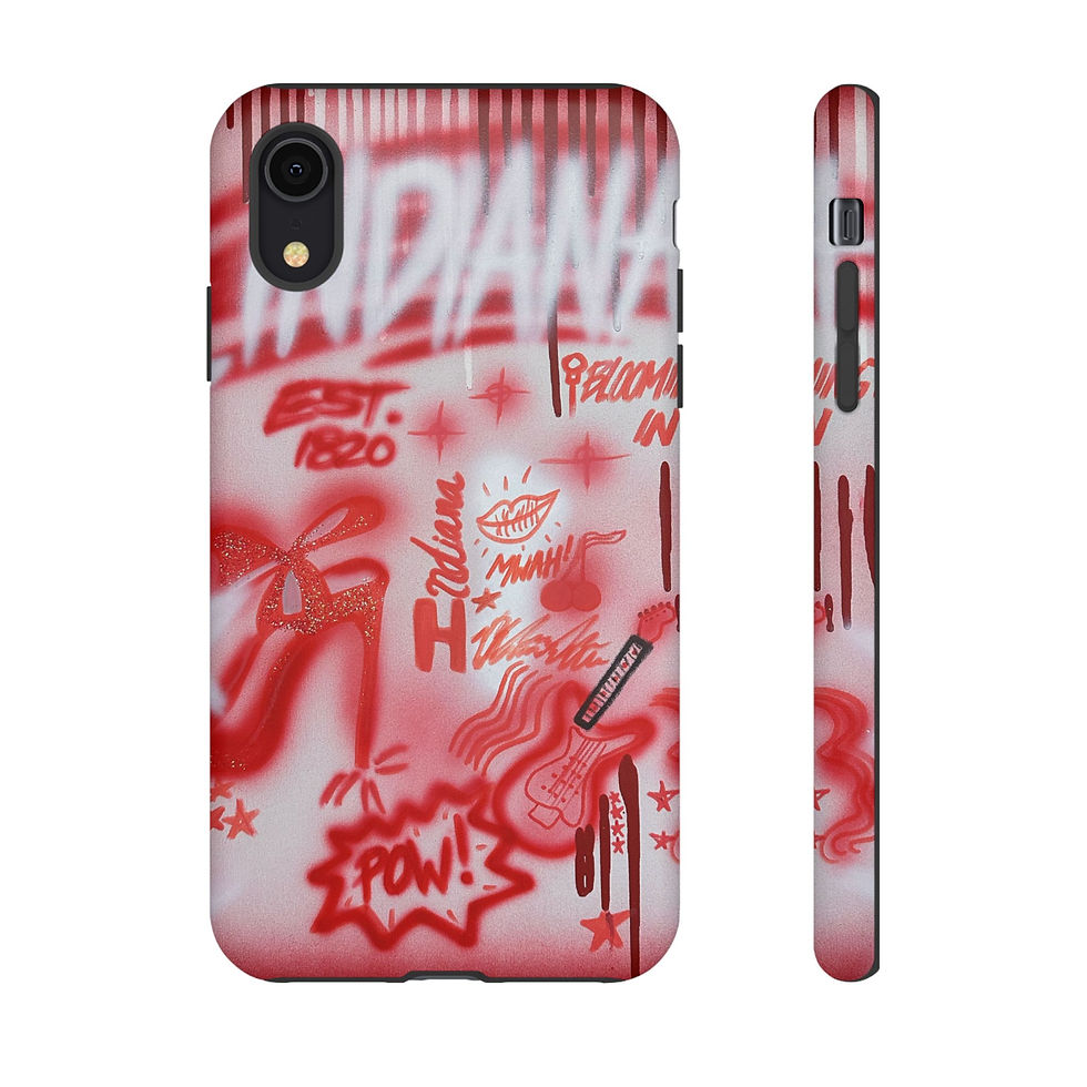 Thumbnail: "indiana" airbrush iPhone case