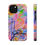 Thumbnail: MagSafe "neon haze" airbrush iPhone case 