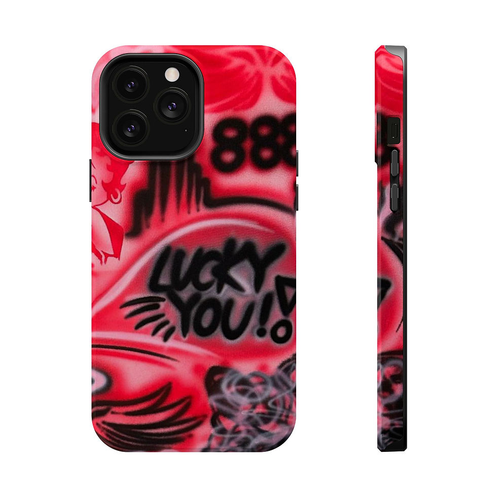 Thumbnail: MagSafe "lucky you! pt. 2" airbrush iPhone case 