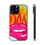 Thumbnail: "flaming lips" airbrush clear iPhone case