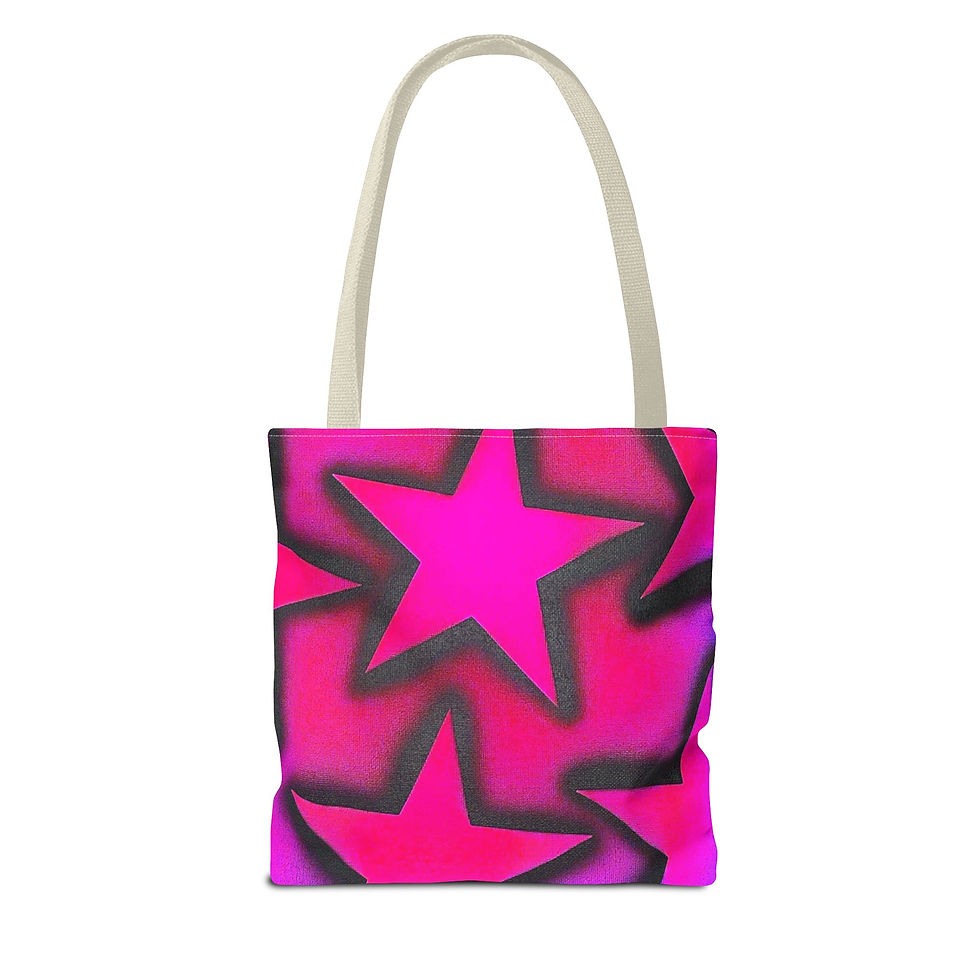Thumbnail: "ur a star pt. 2" airbrush tote bag