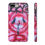 Thumbnail: "be happy, go lucky" airbrush iPhone case