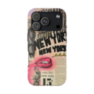 "new york, new york!" airbrush iPhone case