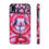 Thumbnail: "be happy, go lucky" airbrush iPhone case