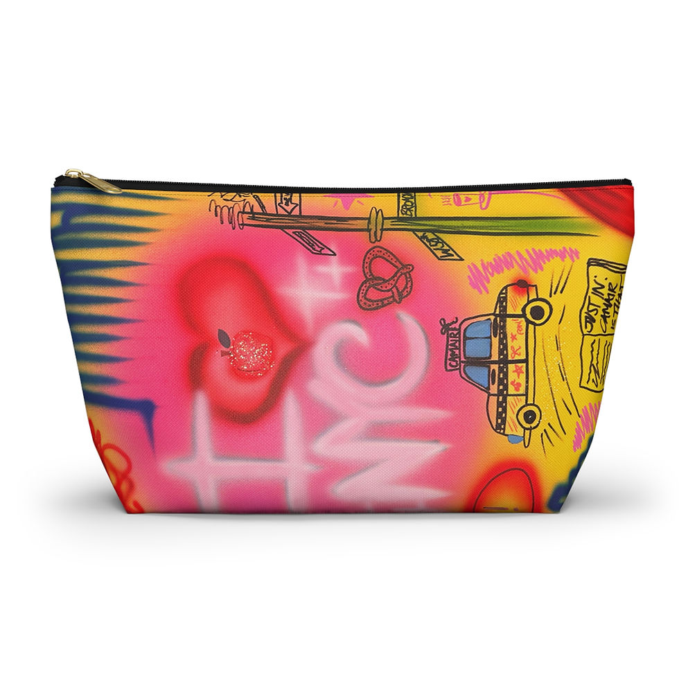 Thumbnail: "in the city" airbrush makeup pouch