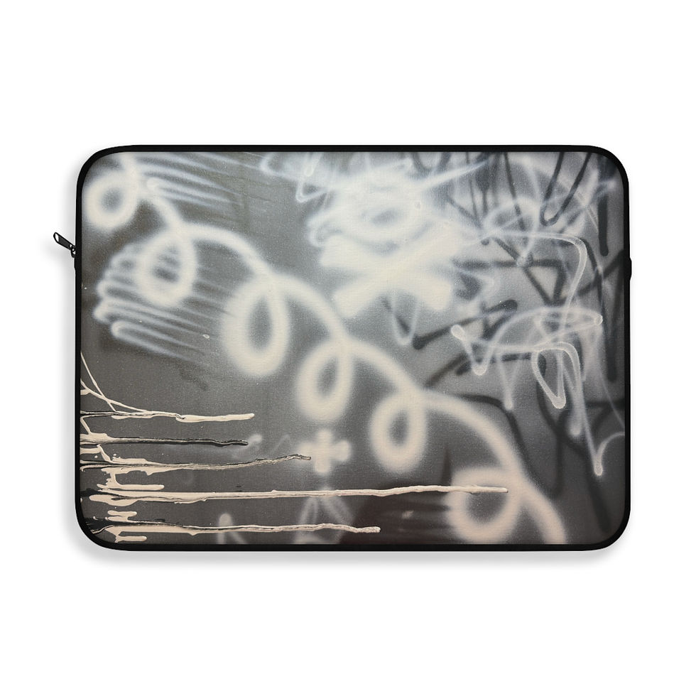 Thumbnail: "spatial blur" airbrush laptop sleeve