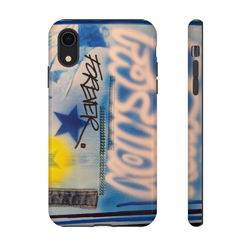 Thumbnail: "fashion forever" airbrush iPhone case