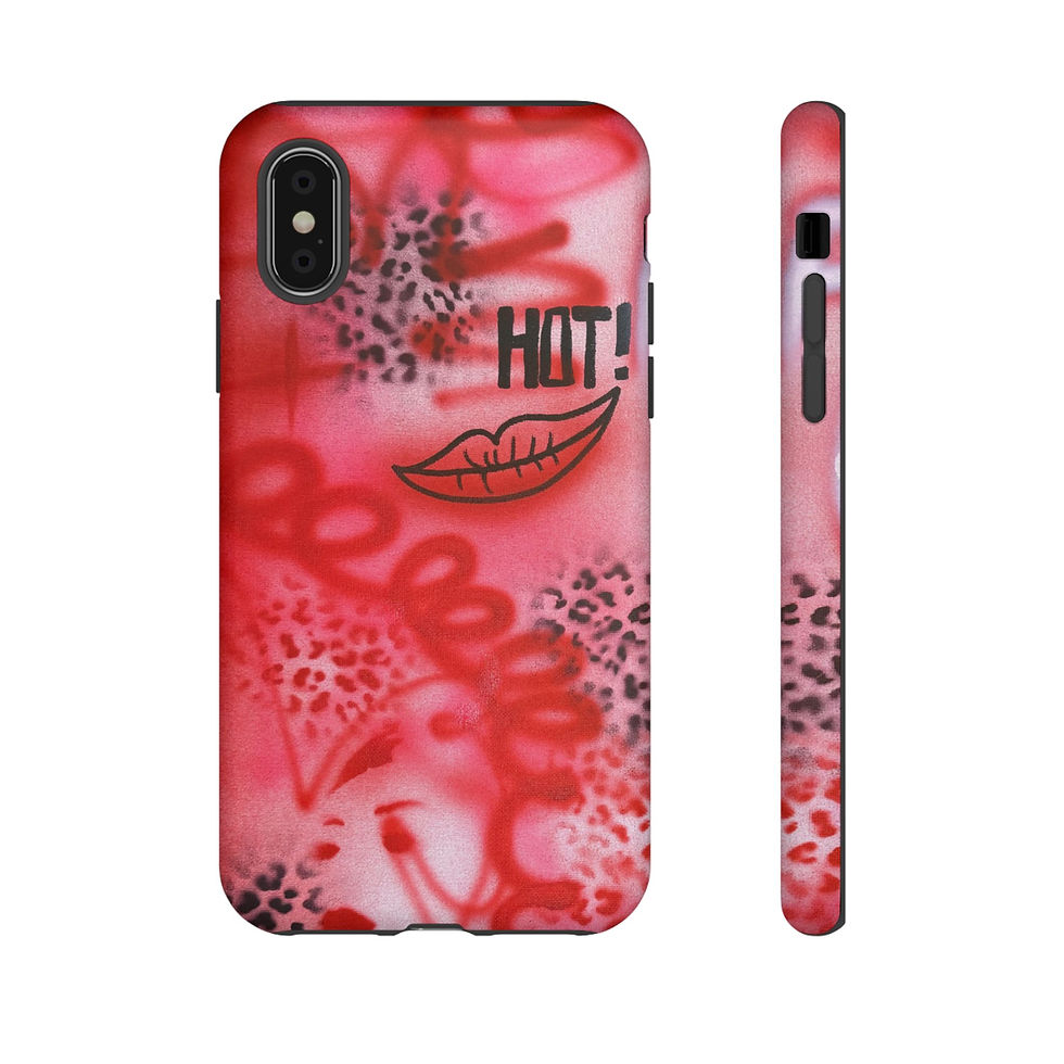 Thumbnail: "HOT!" airbrush iPhone case