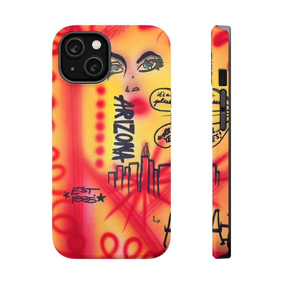 Thumbnail: MagSafe "tempe, az" airbrush iPhone case 