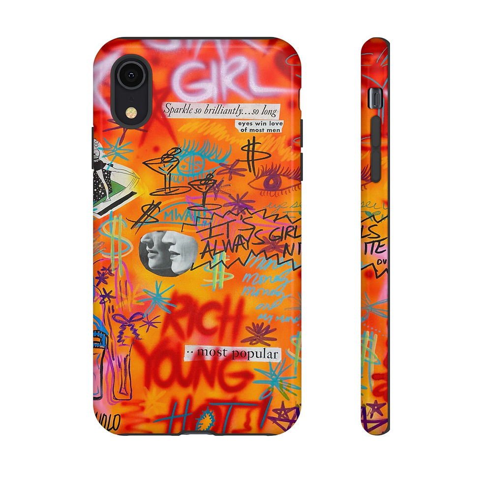 Thumbnail: "rich, young, hot" airbrush iPhone case