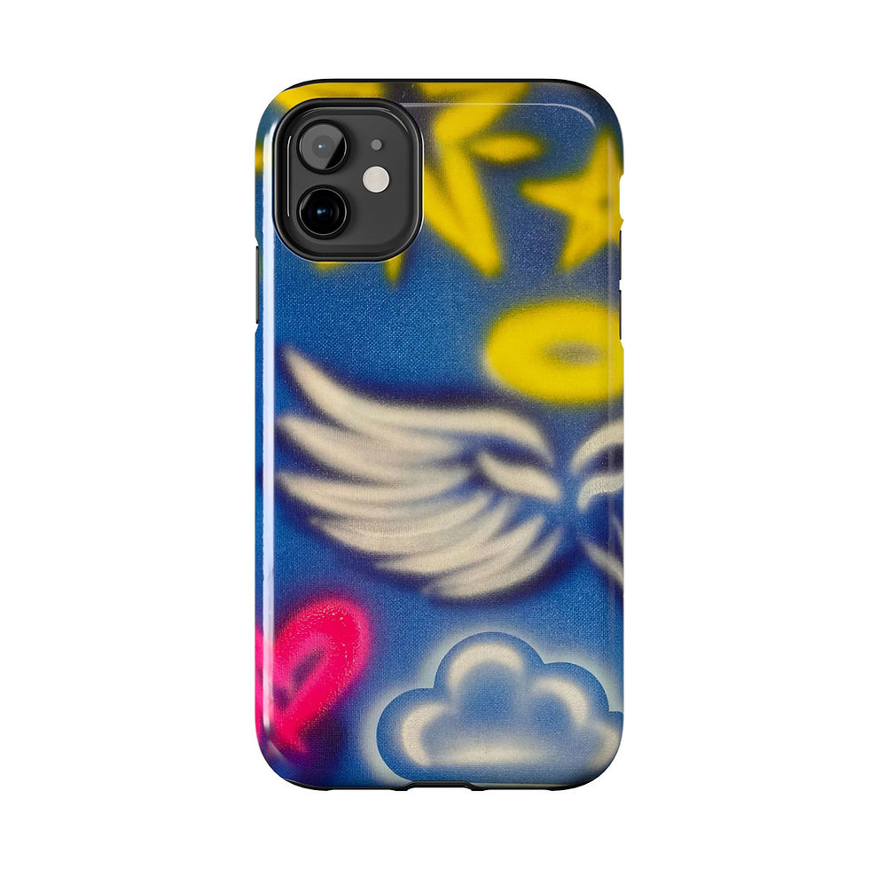 Thumbnail: "celestial halo" airbrush iPhone case