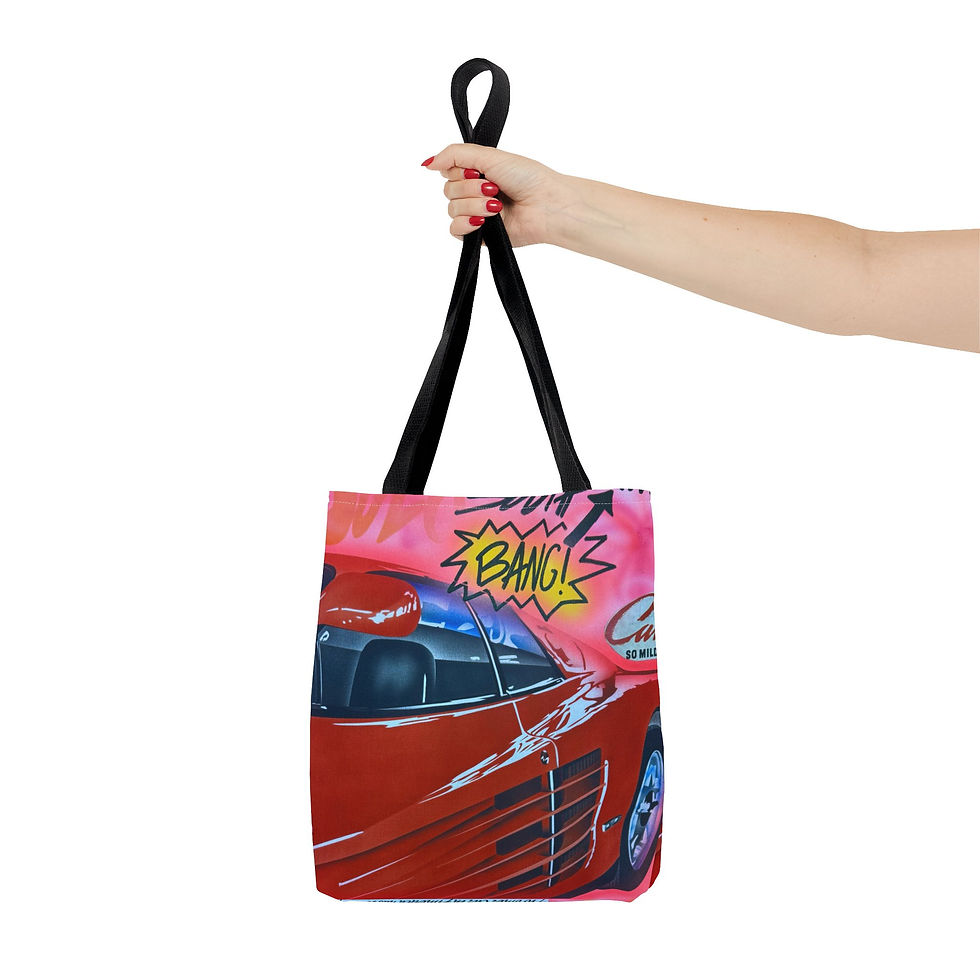 Thumbnail: "miami momentos" airbrush tote bag
