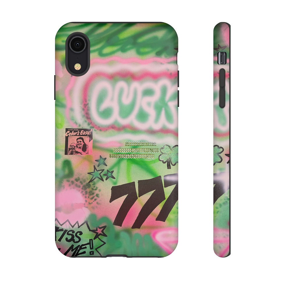 Thumbnail: "so lucky" airbrush iPhone case