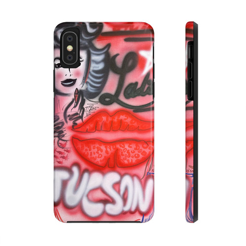 blue floral phone case Lilac and Blue Floral iPhone Case