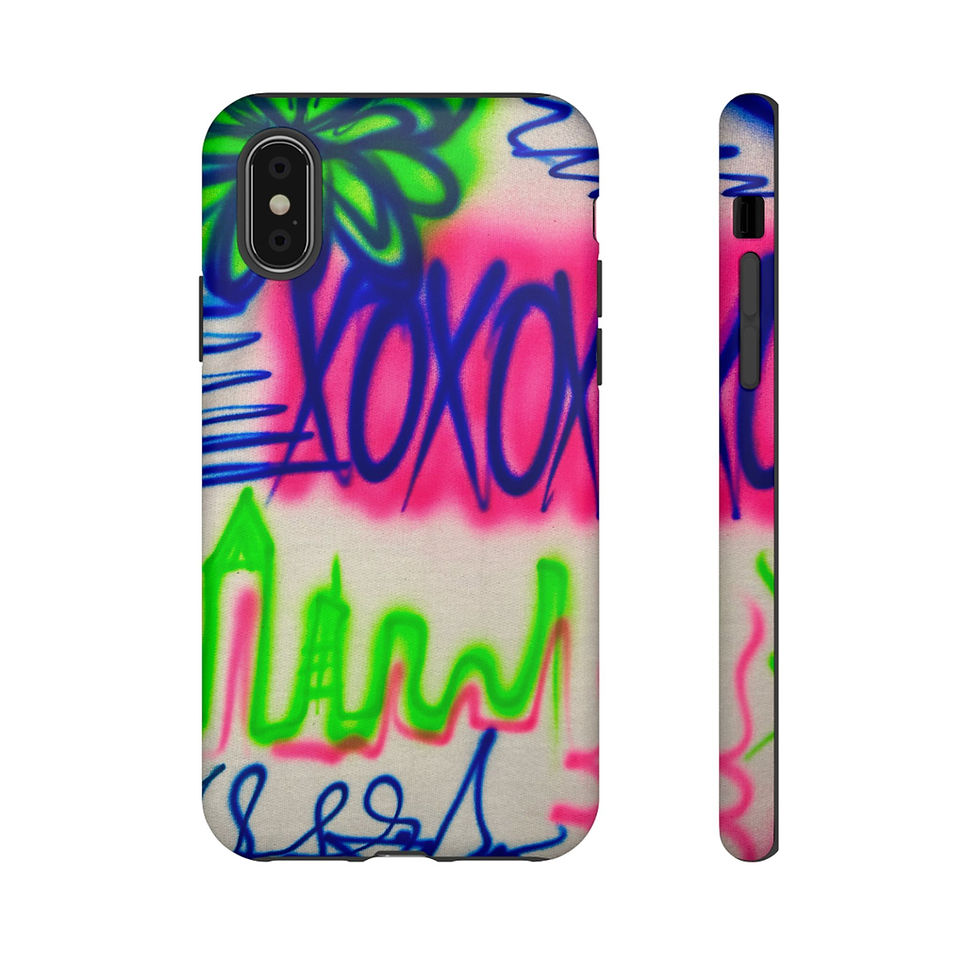 Thumbnail: "city secrets" airbrush iPhone case