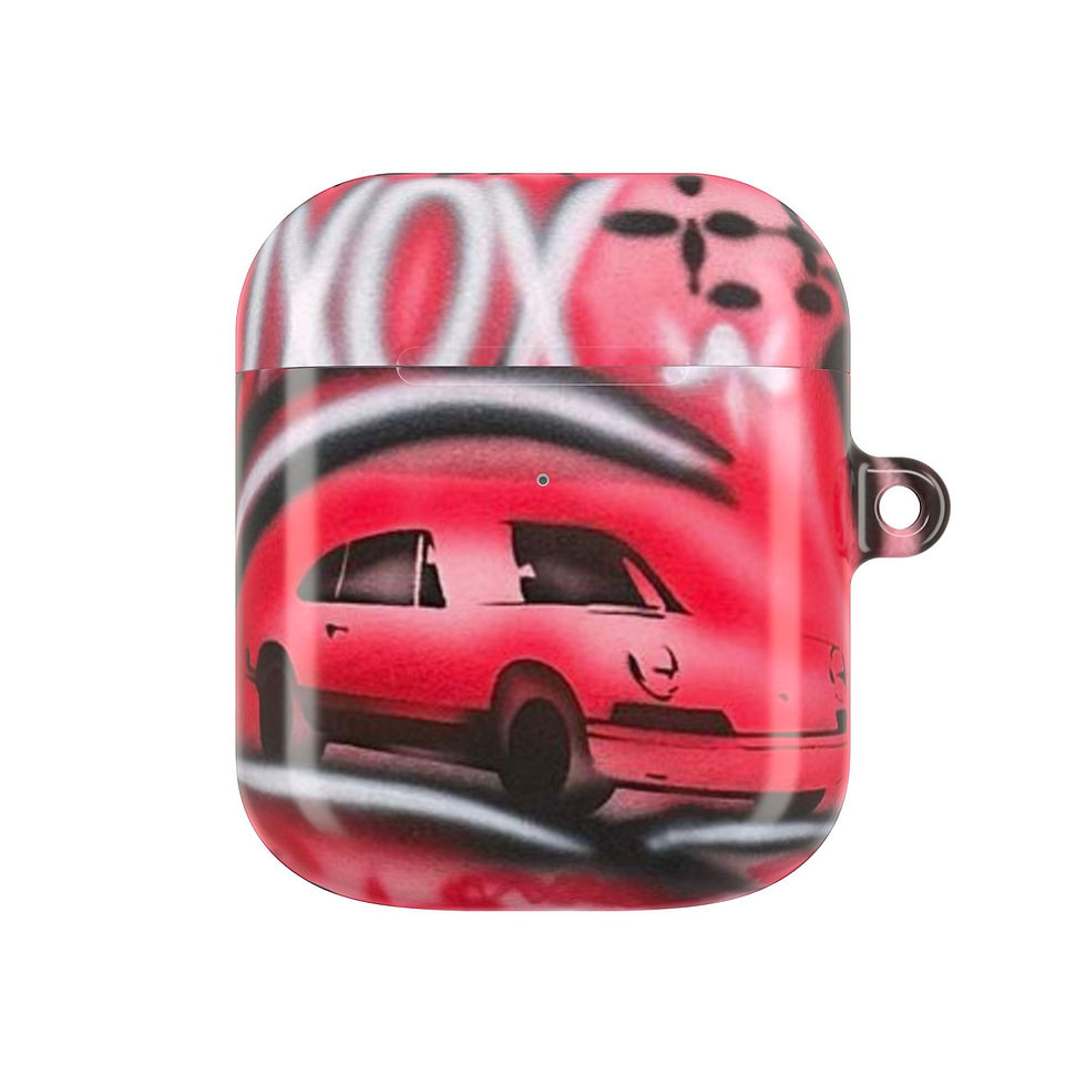 Thumbnail: "lucky you pt. 3" airbrush airpod cases