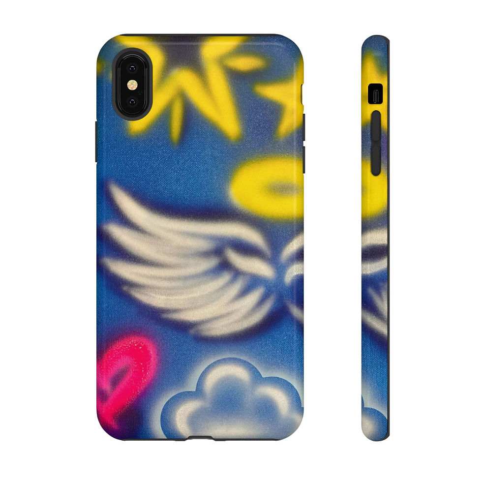 Thumbnail: "celestial halo" airbrush iPhone case