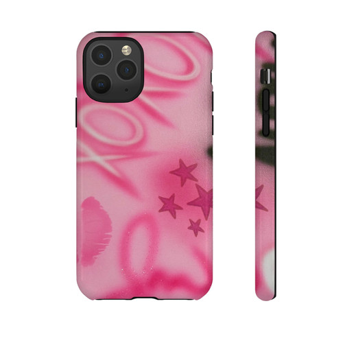 perfectly pink" airbrush iPhone case | CamAir Cases perfectly pink" airbrush iPhone case | CamAir Cases