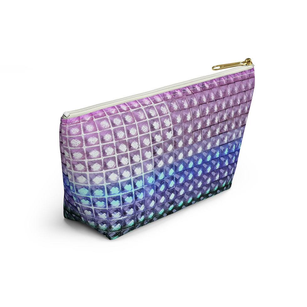 Thumbnail: "multicolor studs" airbrush makeup pouch