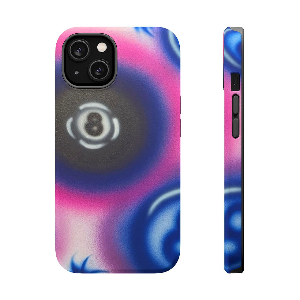 Thumbnail: MagSafe "magic 8ball" airbrush iPhone case 