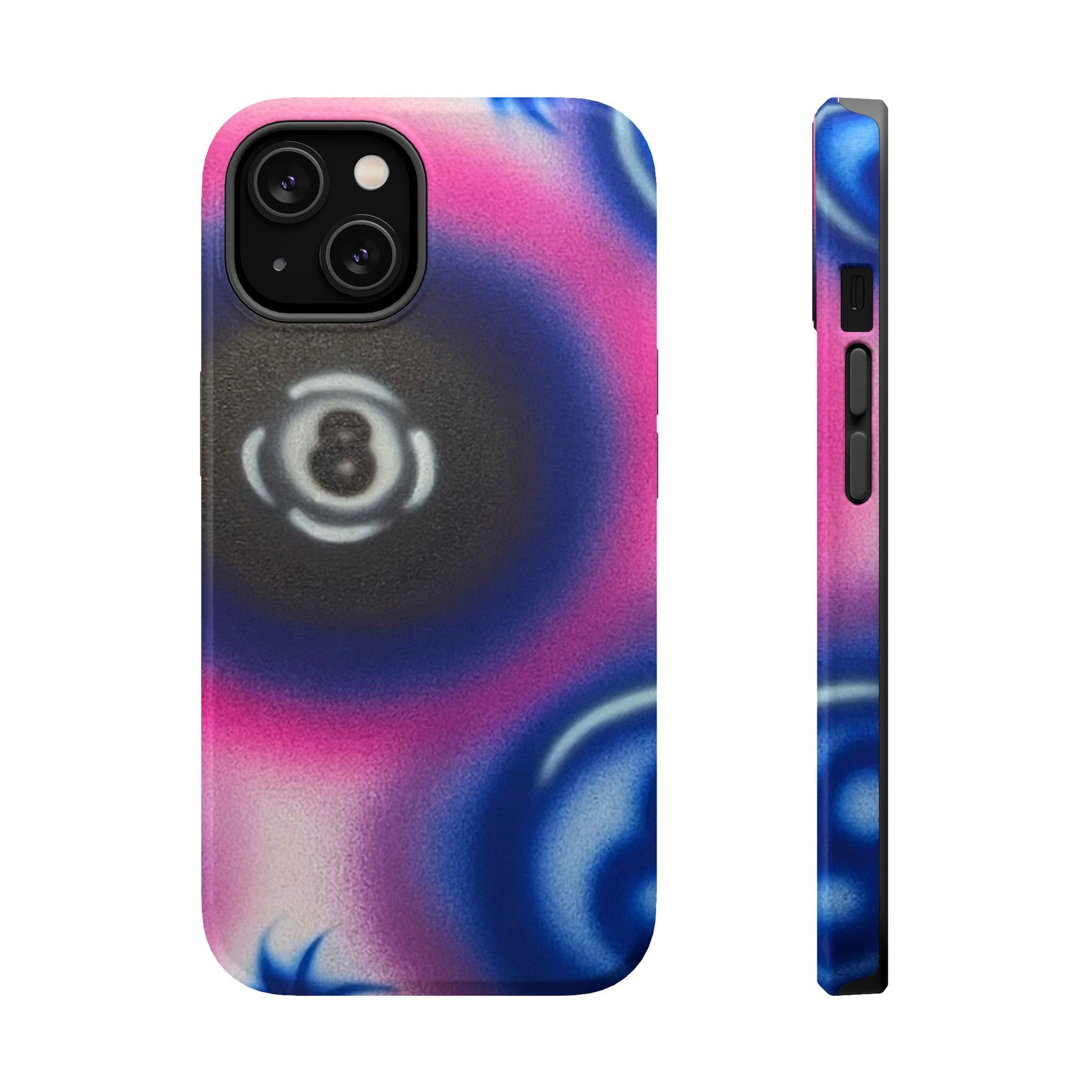 MagSafe "magic 8ball" airbrush iPhone case