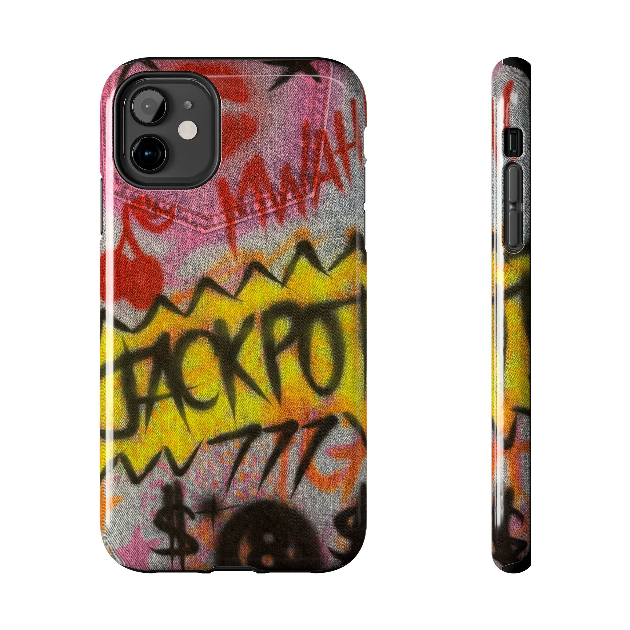 "jackpot!" airbrush iPhone case