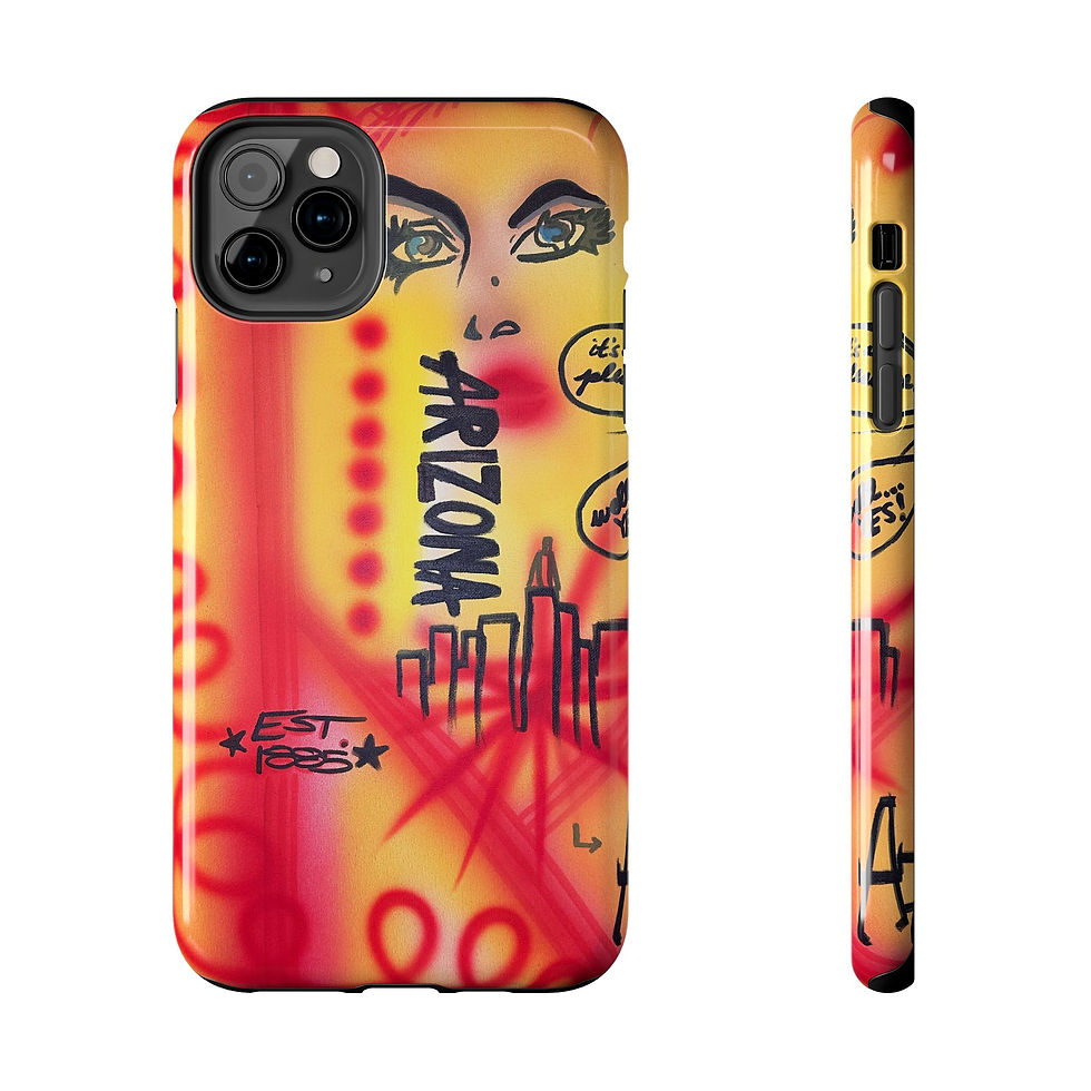 Thumbnail: "arizona state university" airbrush iPhone case