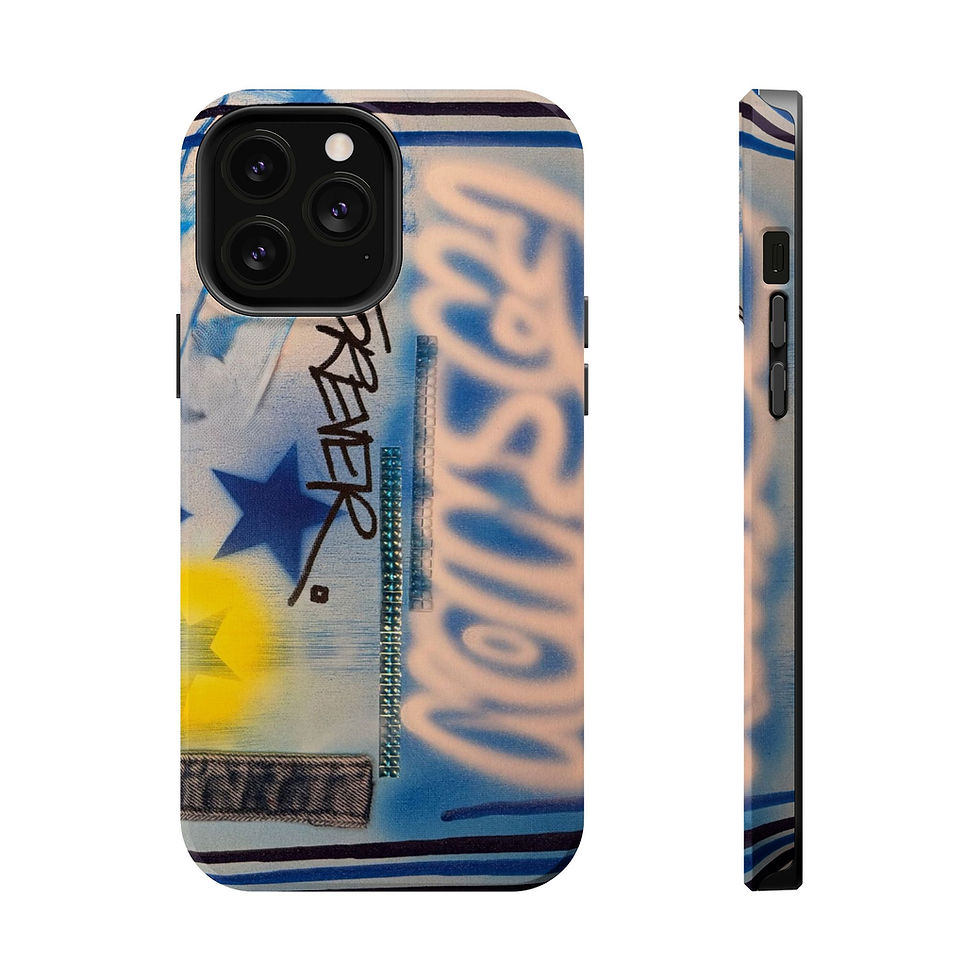 Thumbnail: MagSafe "fashion forever" airbrush iPhone case 